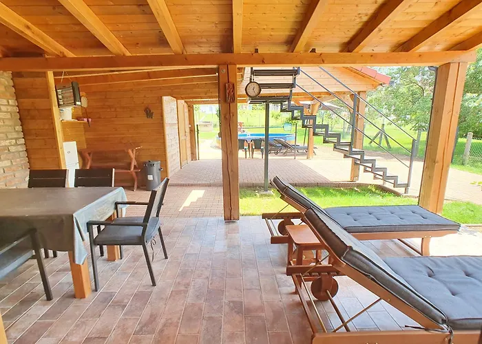 Ferienhaus House Woody With Private Pool - Biro Tours Nr 88 Vonyarcvashegy