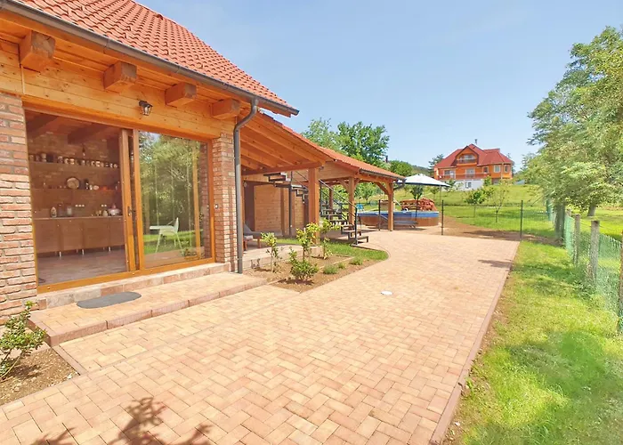 Ferienhaus House Woody With Private Pool - Biro Tours Nr 88 Vonyarcvashegy